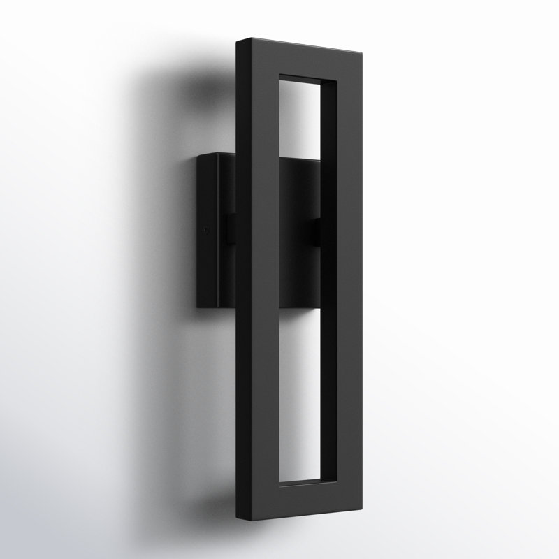 Wade Logan® Carmecia Aluminum LED Armed Sconce | Wayfair Wade Logan® Carmecia Aluminum LED Armed Sconce | Wayfair